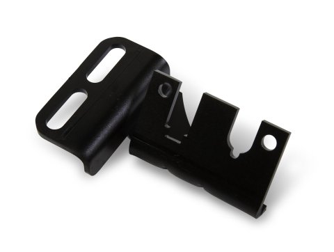 Holley Throttle Cable Brackets 20-149 Brackets, Body Mounting Style, Steel, Black, Hi-Ram, Mid-Ram, GM, Small Block LS, Each