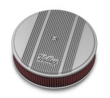 Holley Vintage Series Air Cleaner Assemblies 120-160 Cleaners, Series, Round, 14 in. Diameter, Natural, Paper Filter, Each thumbnail 2