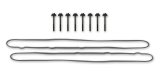 Holley Track Series Valve Covers 241-294 Covers, Series, Centerbolt, Chevrolet Logo, Cast Aluminum, Black Gloss, Baffled, Chevy, LS, 5.7L, 6.0L, 6.2L, 7.0L, Pair thumbnail 2