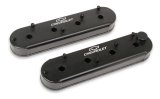 Holley Track Series Valve Covers 241-294 Covers, Series, Centerbolt, Chevrolet Logo, Cast Aluminum, Black Gloss, Baffled, Chevy, LS, 5.7L, 6.0L, 6.2L, 7.0L, Pair thumbnail 4