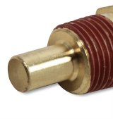 Holley Coolant Temperature Sensors 543-120 Sensors, Replacement, Brass, Natural, 3/8 in. NPT, for Sniper EFI Systems, Each thumbnail 2