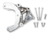 Holley LS Engine Air Conditioner Brackets 20-133P Conditioning Compressor Brackets, for R4 Compressor, Aluminum, Polished, Chevy, Small Block LS, Each thumbnail 1