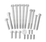 Holley Water Pump Manifold Hardware Kits 97-162 Fasteners, Holley, LT/LS Cooling Manifold, Replacement, Hardware, Steel, Cadmium Finish, GM, Gen III/IV, LS Engines, Kit thumbnail 3
