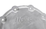 Holley Cast Aluminum Timing Covers 21-152 Covers, 1-Piece, Aluminum, Natural, Chevrolet, Small Block, With Crank Sensor, Each thumbnail 5
