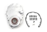Holley Cast Aluminum Timing Covers 21-152 Covers, 1-Piece, Aluminum, Natural, Chevrolet, Small Block, With Crank Sensor, Each thumbnail 8