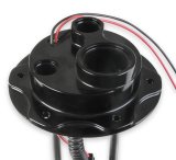 Holley Fuel Cell EFI Pump Module Assemblies 12-139 Pumps, Cell, Drop-In EFI, 255 lph, 80 psi, -8 AN Return, -10 AN Outlet, 6-bolt flange, Each thumbnail 1