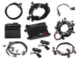 Holley HP EFI ECU and Harness Kits 550-625N Engine Management Systems, EFI, Harness, Up to 16-Injectors, 8-Coils, NTK O2 Sensor, Wideband, CANBUS, Ford, 4-valve, 5.0L, Kit thumbnail 1