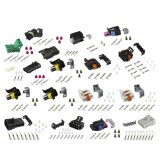 Holley EFI ECU Connector Kits 570-102 Weatherproof Connectors, EFI, GM, MPFI/TPI, Main Harness Connectors, J1A/J1B Connectors, Pins, Seals, Cavity Plugs included, Kit thumbnail 2