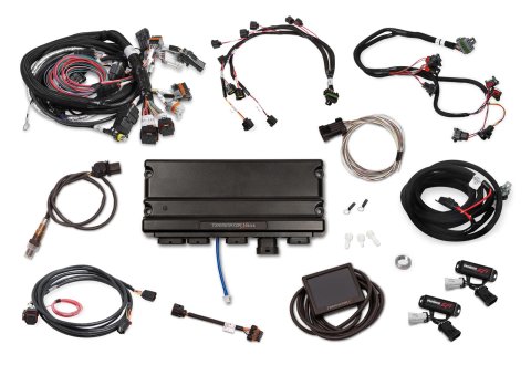 Holley Terminator X MAX Engine Management Systems 550-1424 Systems, MAX, 8-EV1 Injectors, 8-Coils, Drive-by-Wire, 3.5 in. Controller, Chrysler, Dodge, 5.7L, 6.4L, Non-VVT, Kit