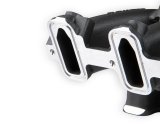 Holley EFI LS Single Plane Split-Design Race Intake Manifolds 300-294BK Manifolds, Split Design EFI, Plane, Aluminum, Black, 4500 Dominator, Chevrolet, LS1, LS2, LS6, Kit thumbnail 1