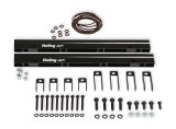 Holley EFI LS Single Plane Split-Design Race Intake Manifolds 300-294BK Manifolds, Split Design EFI, Plane, Aluminum, Black, 4500 Dominator, Chevrolet, LS1, LS2, LS6, Kit thumbnail 2
