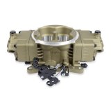 Holley Terminator X Stealth 4150 EFI Throttle Bodies 534-300 Bodies, X, EFI, Secondary Service, Cable Actuation, Eight Injectors, 100 lb/hr, Aluminum, Gold, with Sensors, Each thumbnail 2