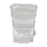 Holley Retrofit Engine Oil Pans for GM LS Engines 302-5 Pans, Retrofit, Swap, Rear Sump, Wet Style, 5.6 Quarts, Aluminum, Natural, Buick, Chevy, Ford, GMC, Mercury, Oldsmobile, Pontiac, Each thumbnail 5