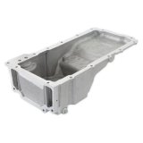 Holley Retrofit Engine Oil Pans for GM LS Engines 302-5 Pans, Retrofit, Swap, Rear Sump, Wet Style, 5.6 Quarts, Aluminum, Natural, Buick, Chevy, Ford, GMC, Mercury, Oldsmobile, Pontiac, Each thumbnail 8