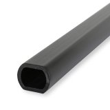 Holley Steering Shafts 320-200 Shafts, Steel, 36 in. Long, 1 in. DD Style, Zinc Plated, Black Finish, Each thumbnail 1