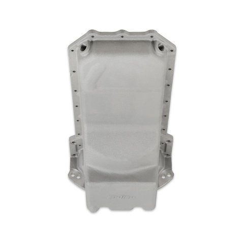 Holley Gen III Hemi Retrofit Oil Pans 302-76 Pans, Hemi, Retrofit, VVT Engine, Wet Sump, Rear, 1-piece Main Seal, 6.2 Quart, Dipstick Passenger Side, Aluminum, Natural, Hardware, Each thumbnail 4