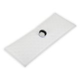Holley HydraMat Fuel Pickups 16-151 Tank Pickups, HydraMat, Filter Sock, White, 19mm Intake Port, Center Outlet, Rectangle, 8.0 in. Long, 3.0 in. Wide, Each thumbnail 2