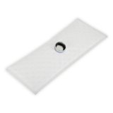Holley HydraMat Fuel Pickups 16-151 Tank Pickups, HydraMat, Filter Sock, White, 19mm Intake Port, Center Outlet, Rectangle, 8.0 in. Long, 3.0 in. Wide, Each thumbnail 3