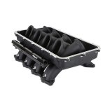 Holley EFI Coyote Hi-Ram Intake Manifold Bases 300-920BK Manifolds, EFI, Hi-Ram, Base Only, Throttle Body Injected, Standard Deck, Aluminum, Black Finish, Ford, 5.0L, Modular, Each thumbnail 5