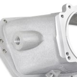 Holley EFI Coyote Throttle Body Adapters 300-925 Adapter, 93mm, Aluminum, Natural, For Ultra Lo-Ram Front Feed Manifold, Ford, Coyote, Each thumbnail 1