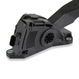 Holley Drive-By-Wire Accelerator Pedals 145-312 Pedal Assembly Components, Drive-By-Wire, Pedal, Black Powdercoated, Dodge, Chrysler, Each thumbnail 1