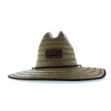 Holley Tonal Straw Hats 10456-LGHOL Hats, Hat, Black/Red Logo, "Sticker Bomb" Graphics, Under Brim , Black Brim, Drawstring, 23.25 in. Inner Diameter, Large, Each thumbnail 3
