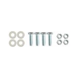Holley Fuel Cell Mounting Straps 19-221 Mounts, Steel Straps, 1/8 in. Thick, Black, E-coated, Rubber Isolator Strips, Hardware included, for 10 Gallon Cell, Kit thumbnail 5