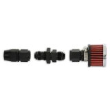 Holley Fuel Cell Vent Kits 26-510 Valves, -10 AN Male, Straight Fitting, Filter, 6 ft. of Hose, Anodized Fittings, Kit thumbnail 2