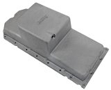 Holley Gen III Hemi Retrofit Oil Pans 302-64 Pan, Pan, Engine Swap, Center Sump, 6 qt. Capacity, Includes Pickup, Cast Aluminum, Natural, Mopar, 6.2 L Hellcat, Kit thumbnail 2