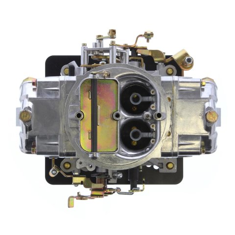Holley 4150 Double Pumper Carburetors 0-4781S Carburetors, Model 4150, Pumper, 850 cfm, 4-barrel, Square Bore, Manual Choke, Mechanical Secondaries, Dual Inlet, Shiny Finish, Each