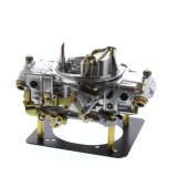 Holley 4150 Double Pumper Carburetors 0-4781S Carburetors, Model 4150, Pumper, 850 cfm, 4-barrel, Square Bore, Manual Choke, Mechanical Secondaries, Dual Inlet, Shiny Finish, Each thumbnail 2