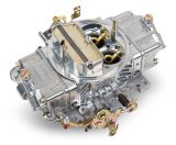 Holley 4150 Double Pumper Carburetors 0-4781S Carburetors, Model 4150, Pumper, 850 cfm, 4-barrel, Square Bore, Manual Choke, Mechanical Secondaries, Dual Inlet, Shiny Finish, Each thumbnail 3