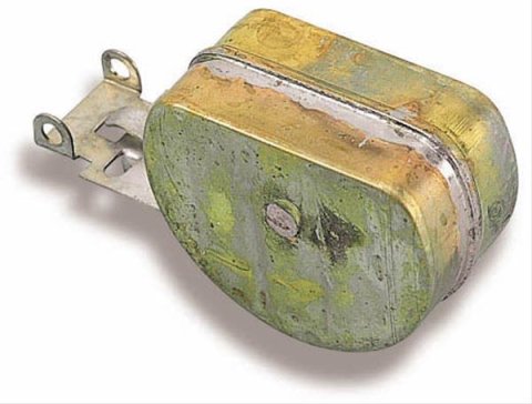 Holley Carburetor Float Kits 116-4 Floats, Brass, Side Hung Bowls, Holley, Each
