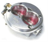 Holley High-Flow EFI Throttle Bodies 112-557 Bodies, EFI, Multi-port Injection, Cable Actuation, Dual Venturi, 52mm Diameter, Billet Aluminum, Clearcoat, Dodge, Jeep, Each thumbnail 1