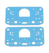 Holley Carburetor Gaskets 108-121 Gaskets, Metering Block, Blue, Reusable Fiber, for Model 4500, 3 Circuit, Pair thumbnail 3