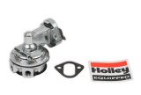 Holley Mechanical Fuel Pumps 12-834 Pumps, Mechanical, 80 gph, 7.5 psi, 1/4-NPT Female Thread, Inlet and Outlet, Aluminum, Silver, Rotatable, Chevy, 262-400ci, Gen I, Each thumbnail 2