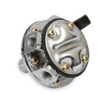Holley Mechanical Fuel Pumps 12-834 Pumps, Mechanical, 80 gph, 7.5 psi, 1/4-NPT Female Thread, Inlet and Outlet, Aluminum, Silver, Rotatable, Chevy, 262-400ci, Gen I, Each thumbnail 6