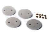 Holley Carburetor Throttle Plates 26-100 Plates, Steel, 2 in. Diameter, 4-Barrel, No Hole, Kit thumbnail 2