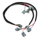 Holley Replacement Fuel Injector Wiring Harnesses 558-201 Injection System Harnesses, EFI, Replacement, LSX Harness, EV6 Style, for HP, Dominator, Terminator EFI Systems, Each thumbnail 1