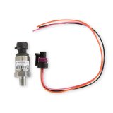 Holley Replacement Pressure Transducers 554-104 Fuel Injector System Components, Transducer, Replacement, 0-1,600 psi, 0.5-4.5 V Out, 1/8 in. NPT Inlet, 0.875 in. Diameter, Stainless, Each thumbnail 3
