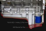 Holley Retrofit Engine Oil Pans for GM LS Engines 302-1 Pan, Swap, Aluminum, Natural, 4.250 in. Stroke, 5.5 Quarts, Chevy, 4.8, 5.3, 6.0L, Each thumbnail 4
