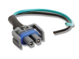 Holley Air Conditioning Weatherproof Pigtails 199-200 Wire Connectors, Pigtail, Female Connector, Dual 8mm Pin, Conditioning, R-4 Style, Radial Compressor, Each thumbnail 2