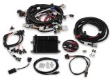 Holley HP EFI ECU and Harness Kits 550-607 Engine Management Systems, EFI, Harness, Up to 16-Injectors, 8-Coils, Four Digital Inputs, Wideband, GM, LS2, LS3, LS7, Bosch O2, Kit thumbnail 2