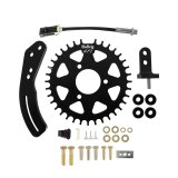 Holley EFI Crank Trigger Kits 556-113 Triggers, EFI, Billet Steel, 8 in. Diameter, 1/4 in. Thick, 36-1 Tooth, Black Finish, with Bracket, 3-wire Pickup, Chevy, 6.6-7.4L, Kit thumbnail 3