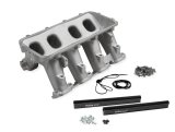 Holley EFI LT1 Gen V Hi-Ram Intake Manifolds 300-236 Manifolds, LT1, V, Hi-Ram, Multi-port, Base Only, 3,500-8,000 RPM Range, Standard Deck, Aluminum, Satin Finish, Chevy, 6.2L, Each thumbnail 4
