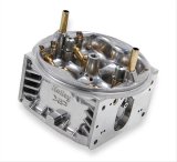 Holley Carburetor Main Bodies 134-312 Components, Body, Ultra XP, Replacement, 650 cfm, Aluminum, Shiny Finish, Down-Leg Boost, Discharge Nozzle, Brass Air Bleeds, Each thumbnail 2