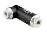 Holley EFI Filter Regulators 12-889 Fuel Filters, Die-cast Aluminum, Pressure Regulator, Inline, Return, 59.5 psi, 10 Micron, Fuel Injection, 175 GPH, -8 AN Ports, Each thumbnail 2
