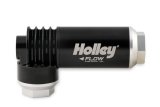 Holley EFI Filter Regulators 12-889 Fuel Filters, Die-cast Aluminum, Pressure Regulator, Inline, Return, 59.5 psi, 10 Micron, Fuel Injection, 175 GPH, -8 AN Ports, Each thumbnail 8