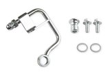 Holley Power Steering Hard Lines 198-203 Hoses and Lines, Steering, Line, Steel, Zinc Plated, Mid-Mount, fits GM Type II Pumps, Each thumbnail 1