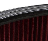 Holley Replacement Air Filter Elements 220-30 Elements, Reusable, Round, Cotton Gauze, Red, 16 in. Diameter, 3 in. Tall, Each thumbnail 1
